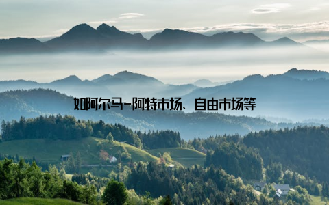 如阿尔马-阿特市场、自由市场等